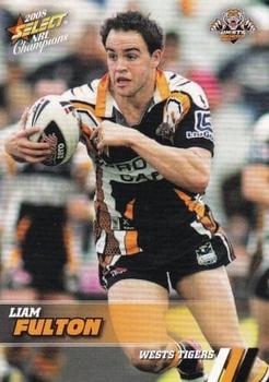 2008 Select NRL Champions #187 Liam Fulton Front